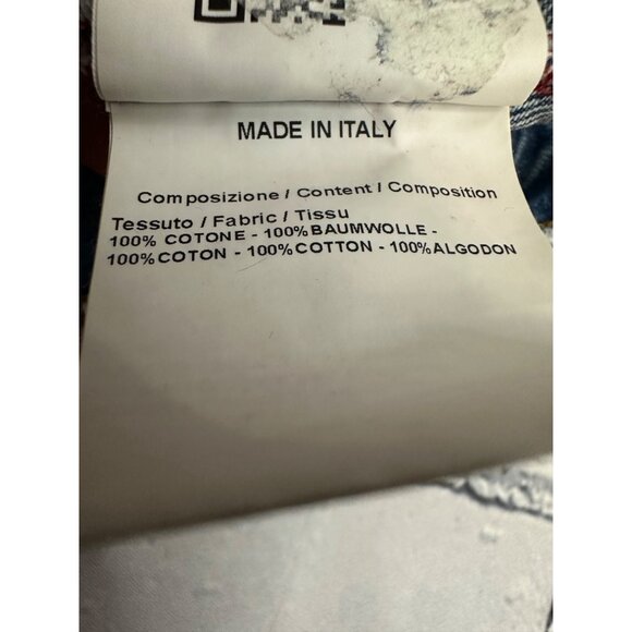 Calvin Klein 205W39Nyc Raf Simons Jaws Printed Patch Denim - Picture 7 of 11